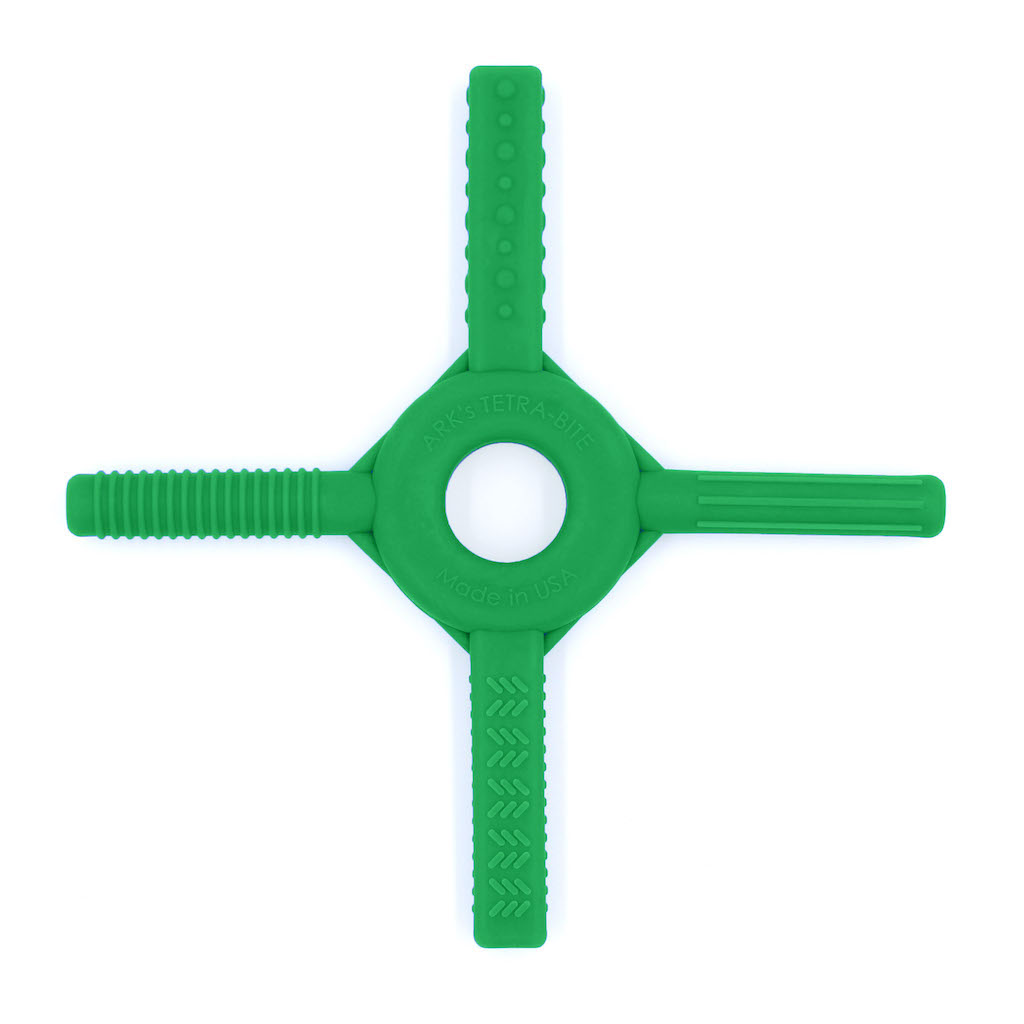 Logicana-ARK's TetraBite® Chewy Fidget-grasping toy Logicana-ARK's Tetra-Bite® Chewy Fidget-chews-oral motor chew-grasping toy