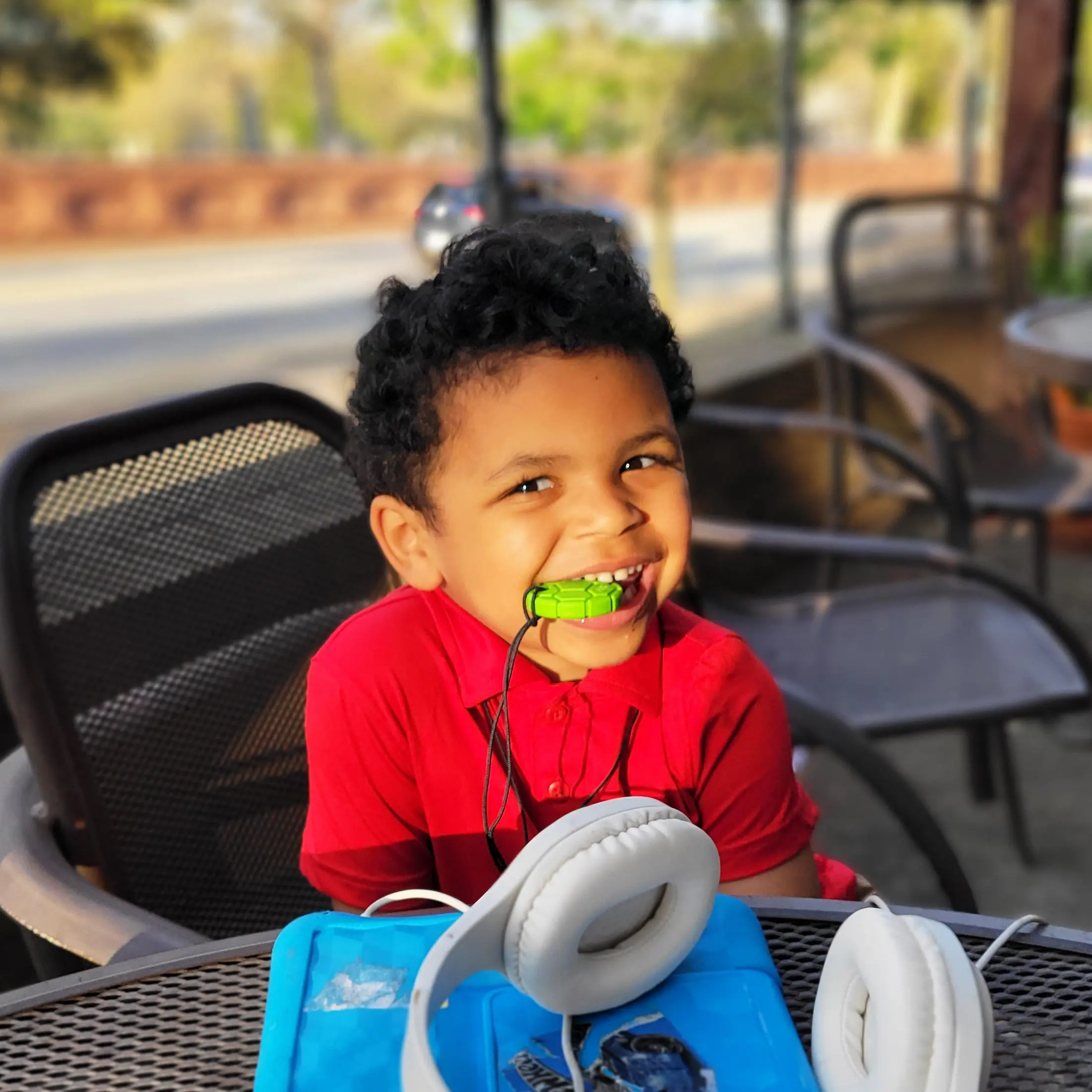 ARK fussball kaukette therapiematerial logopaedie kaubedarf selbstregulation fokussierung alternative zu stiftkauen