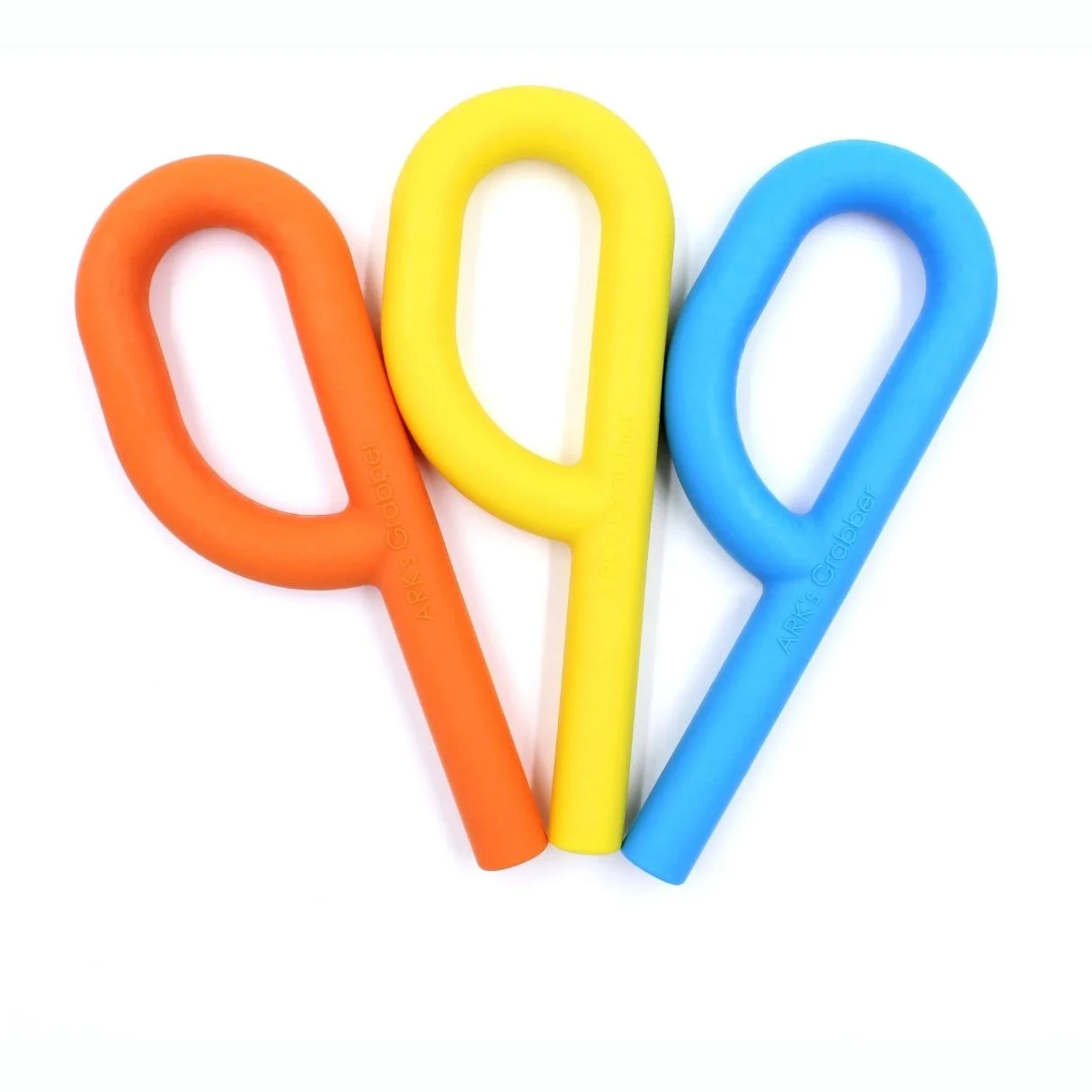 ARK P-Tube Grabber® Smooth – slim silicone chew tool with hollow stem and smooth surface for oral motor input and chewing practice