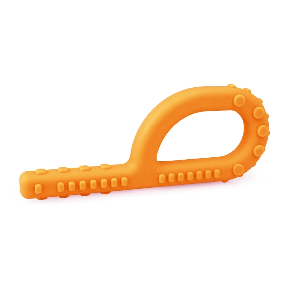 Logicana-ARK's Grabber-handheld chews-oral motor tools-biting skills-chewing skills-mouth muscles-jaw strenght-oral fidget