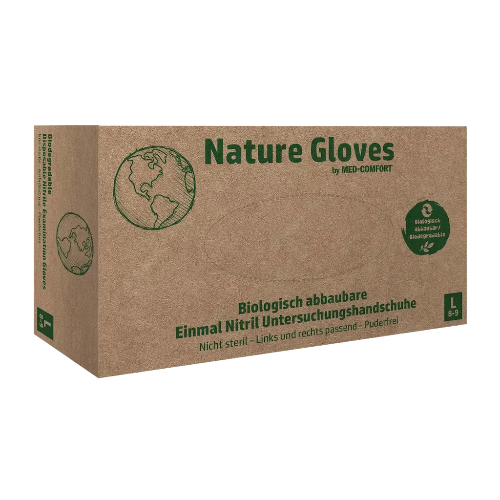 "Natur" Nitril -  Handschuhe