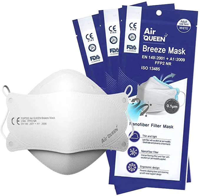 Logicana-Air Queen Breeze mask-washable FFP2 mask-reusable FFP2 mask-ultra light mask