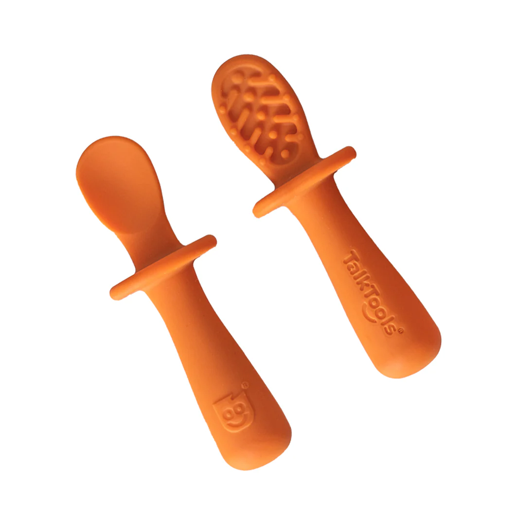TalkTools® Itsy Spoons™ – in use with infants to promote oral awareness