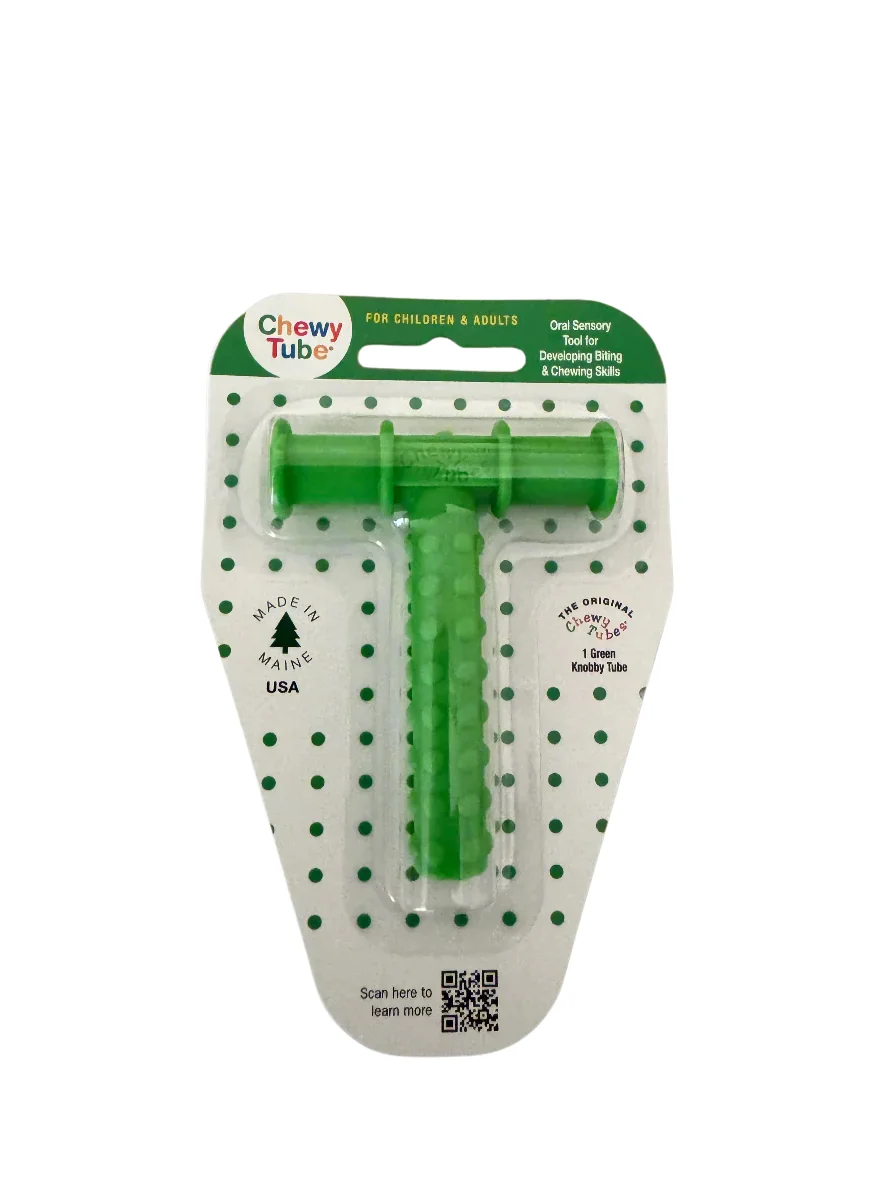 Chewy Tube grün Kauhilfe zur Förderung der Kieferkraft Logicana