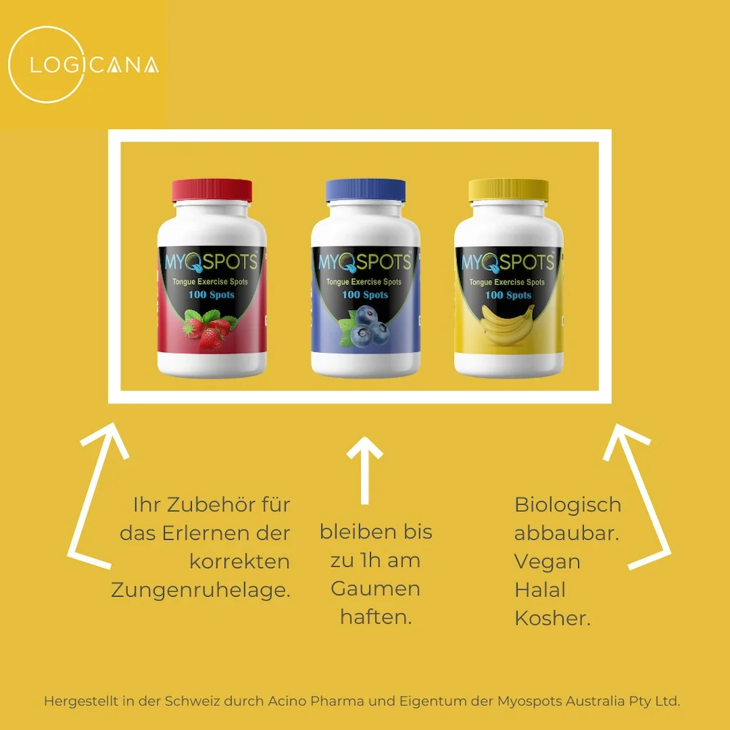 Logicana-Myospots-tongue elevation Logicana-Myospots-tongue exercise-optimal breathing-tongue elevation-tongue posture-nasal breathing