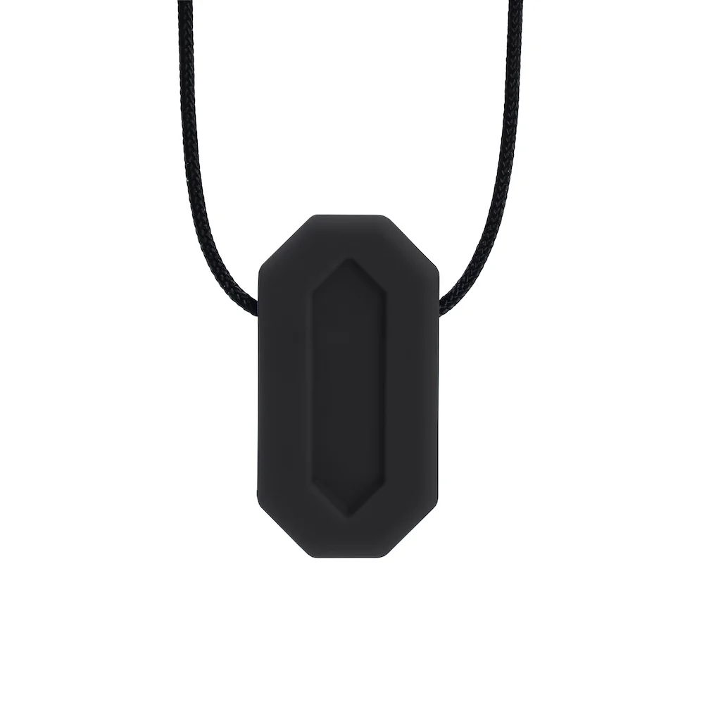 ARK Mini Bite™ chew necklace in black for teens and adults – Logicana