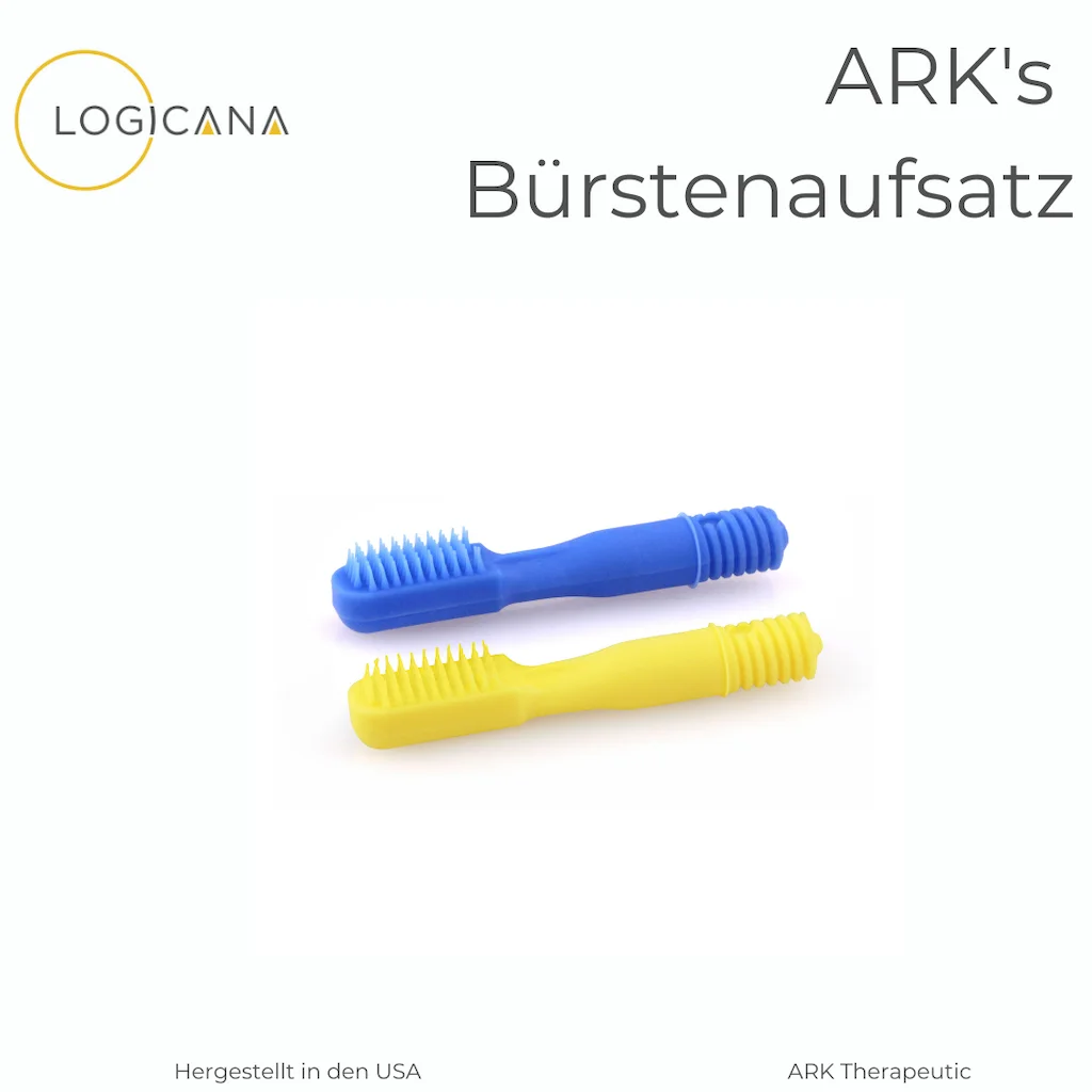 Logicana-ARK's Bürstenaufsatz-sensorische zahnbuerste-Zahnfleischmassage-taktiler Input