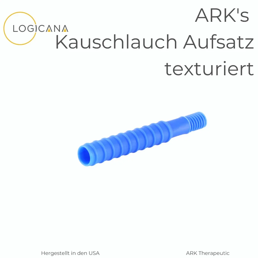 Logicana-ARK Kauschlauch Aufsatz texturiert in blau
