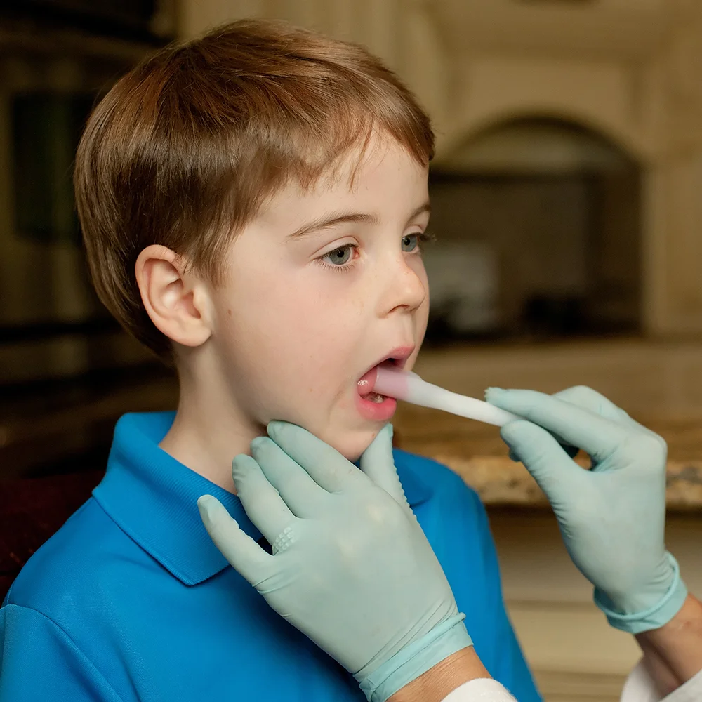 ARK Oro-Navigator by Logicana in use for tongue guidance and therapy