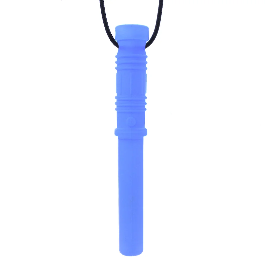 ARK Bite Saber Halskette xt blau kaukette therapie autismus fidgets sensorische integration schule konzentration