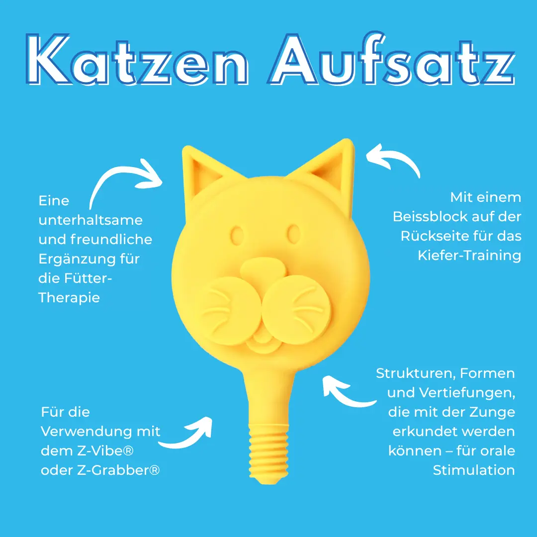 ARK Tier Aufsatz Katze Gelb – spülmaschinenfest und leicht zu reinigen