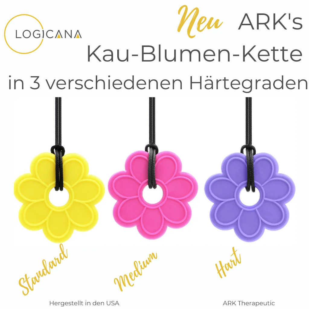 Logicana-ARK's Flower Chew Necklace-chews