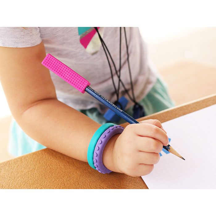 Logicana-Kau Arband-beißring Logicana-Kauarmband-Greifling-beißring-fingernägel kauen abgewöhnen-autisten spielzeug-zahnen