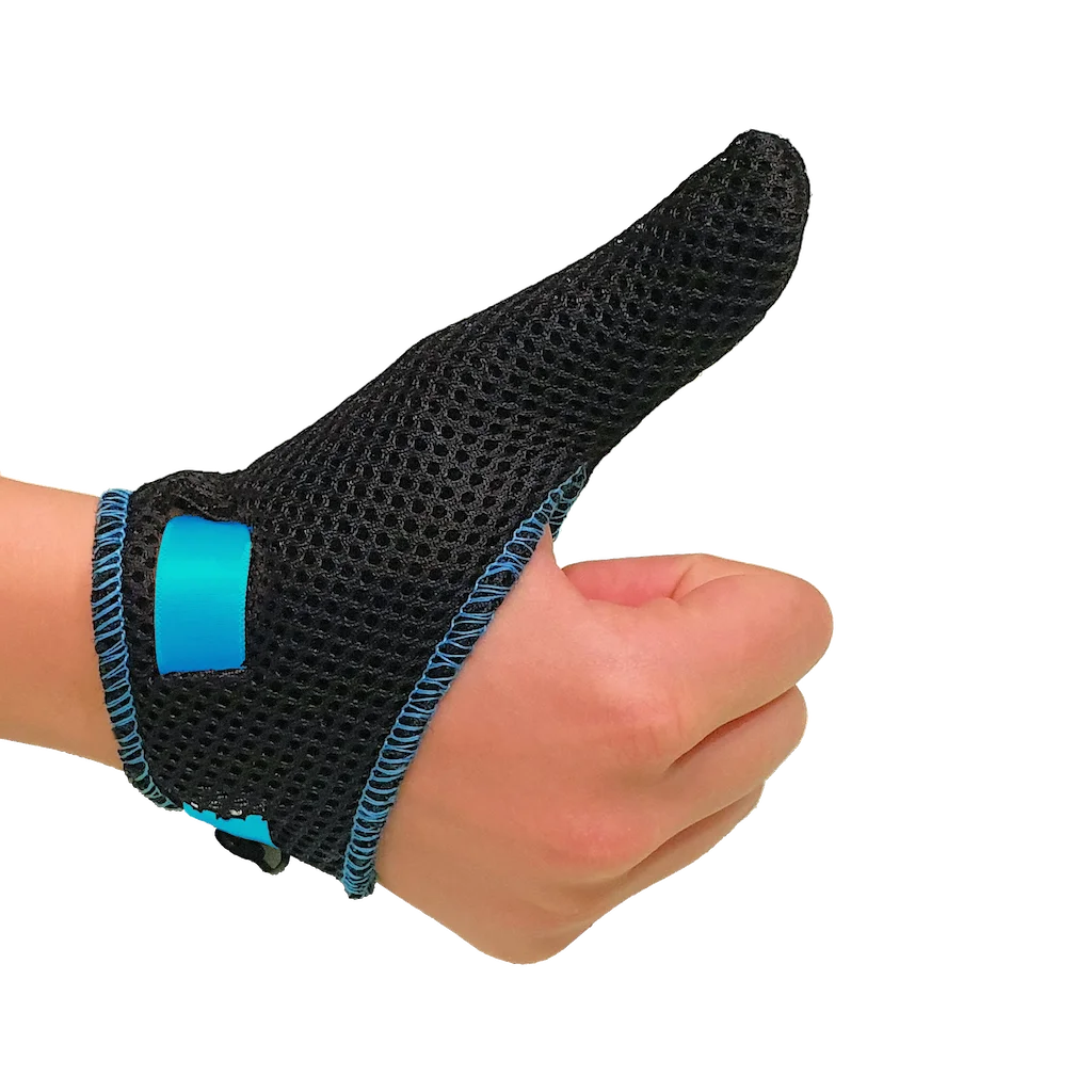 Thumbye – Logicana im Vergleich Thumbye von Innoralis bei Logicana im Einsatz bei einem Kind im Vergleich zum Daumen