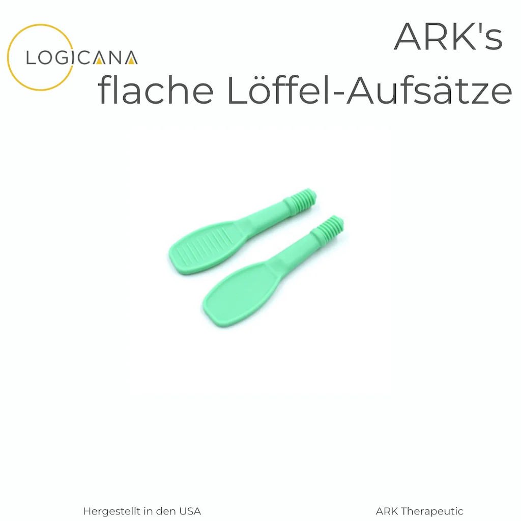 Logicana-flache Löffel-essen lernen-lippenkontrolle-taktiler Input-sondenernährung