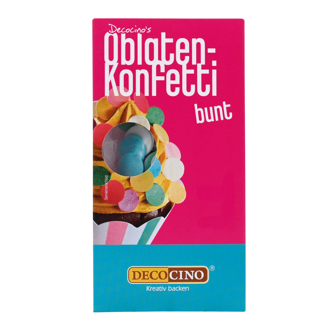 Decocino Ess Konfetti Packung – Spielerisches Zungentraining für Kinder Decocino Ess Konfetti – Bunte Oblaten für Zungentraining & Therapie