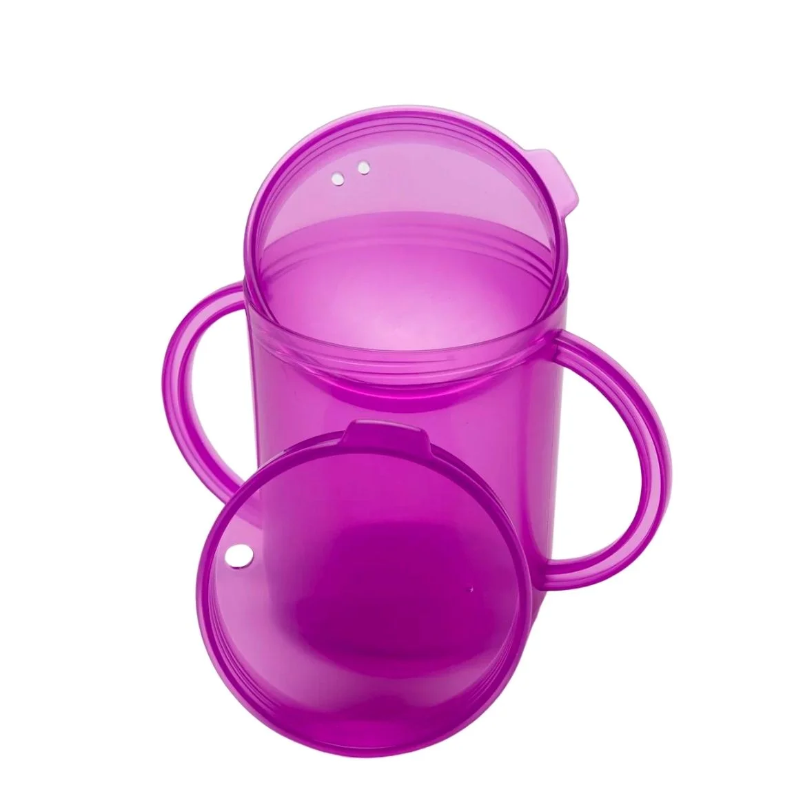 Logicana-recessed lid cup-two lids Logicana-recessed lid cup-two lids