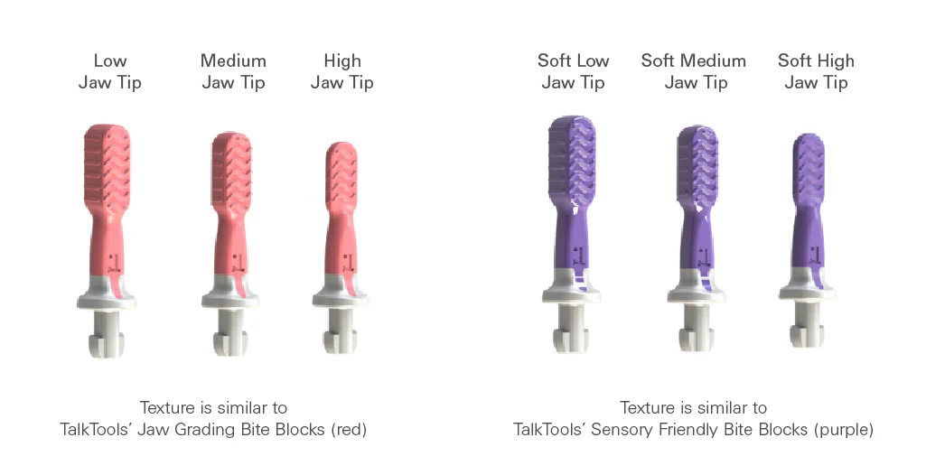 TalkTools® Sensi® Soft Jaw Tip – Weicher Kieferaufsatz zur Stimulation der Kaumuskulatur
