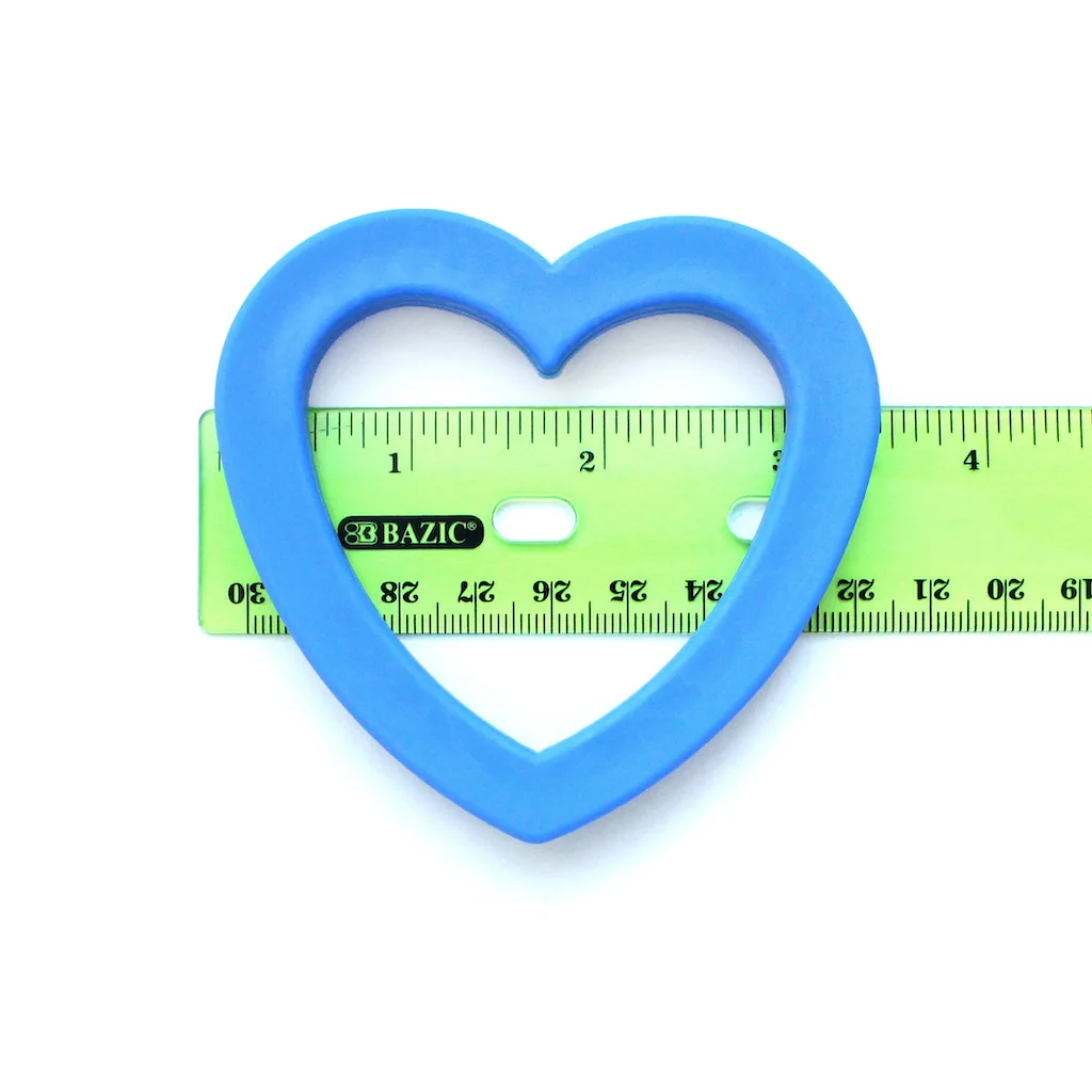 ARK Heart Chew – side view, 5 cm diameter and 0.8 cm thick portable size