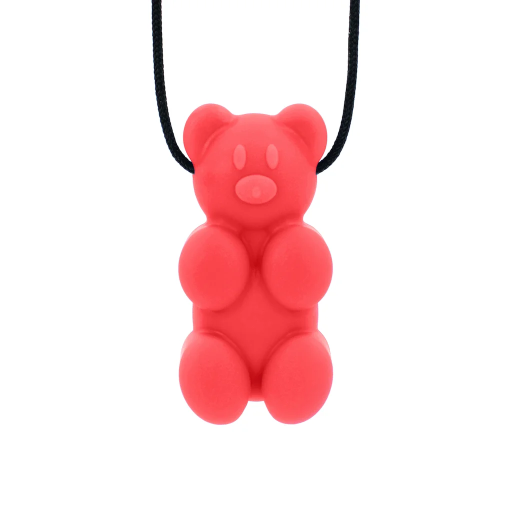 Logicana-chews-chewable necklace Logicana-ARK's Gummy Bear Chew Necklace-chewing-oral awareness-jaw strength-oral motor skills-sensory input