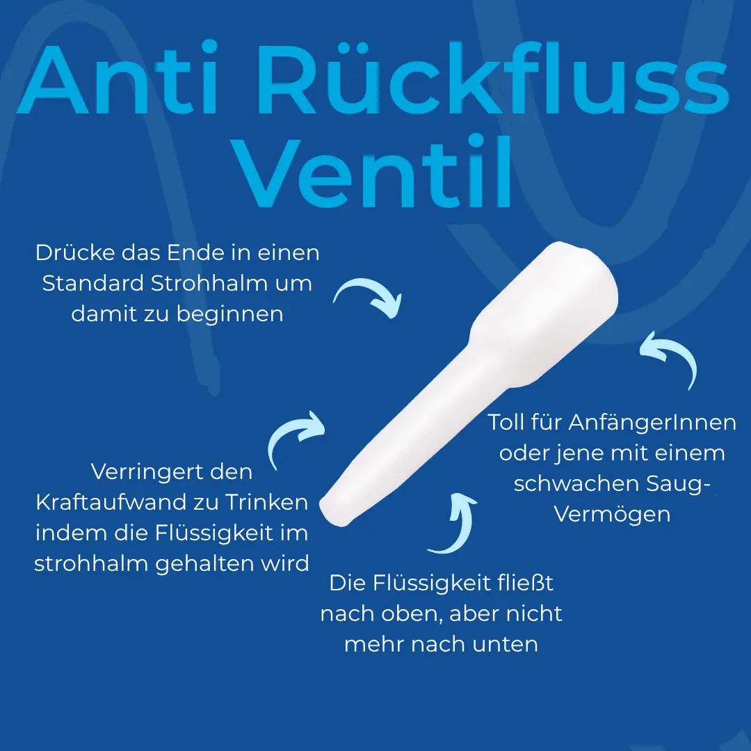 ARK Premium Anti-Rückfluss Ventil – Detailansicht, Edelstahlkugel & Unterlegscheibe