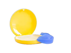 MyoSimple® Mundschiene mit geöffneter Aufbewahrungsbox