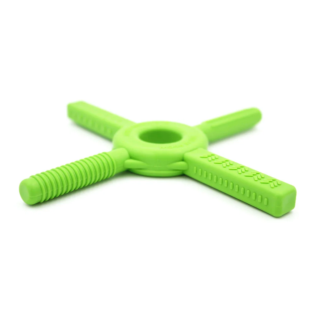 Logicana-ARK's TetraBite® Chewy Fidget-grasping toy Logicana-ARK's Tetra-Bite® Chewy Fidget-chews-oral motor chew-grasping toy