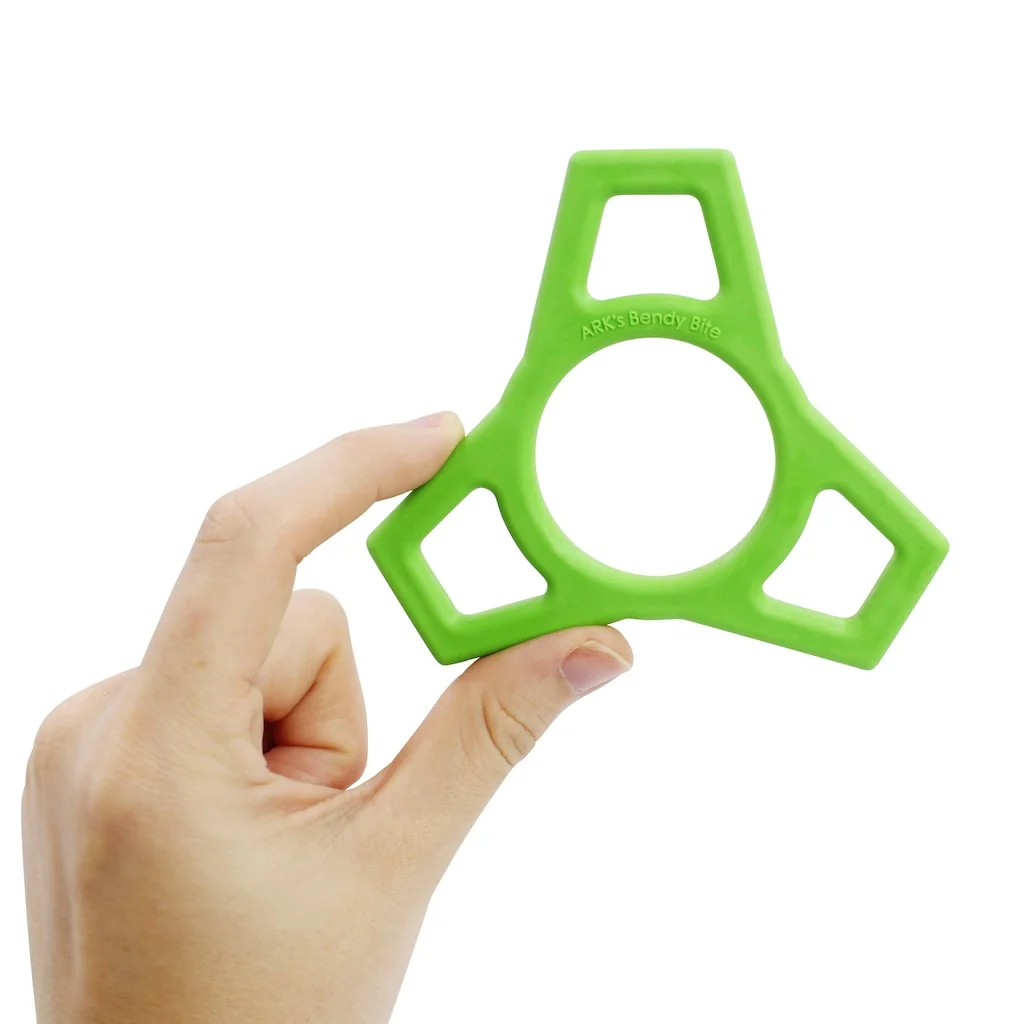 Logicana-ARK Bendy Bite™-teether toy teether babies-teether toy-myofunctional therapy-teether-teething-fingernail chewing