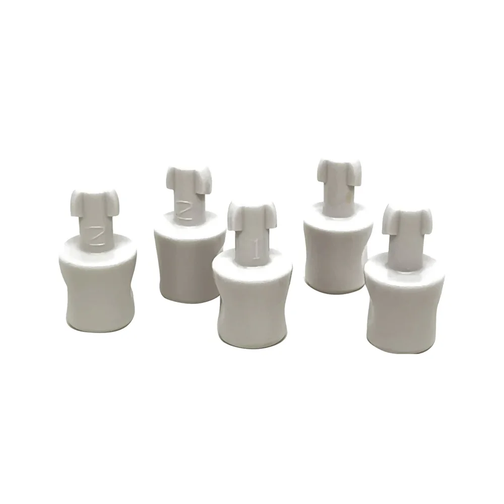 TalkTools® Sensi® Threaded-Tip Adapter montiert zwischen Sensi® und Therapieaufsatz für orale Motorik und sensorische Therapie – Logicana