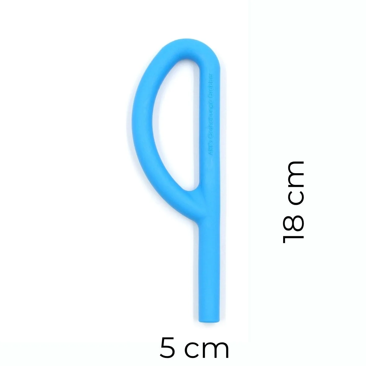 Logicana – ARK Goshabunga Grabber® P Tube – XL Chewy with Hollow Stem – Approx. 18 cm Long ARK Goshabunga Grabber® P Tube – extra-large chew tool with approx. 18 cm length, textured handle and soft hollow extension for jaw strength and oral stimulation