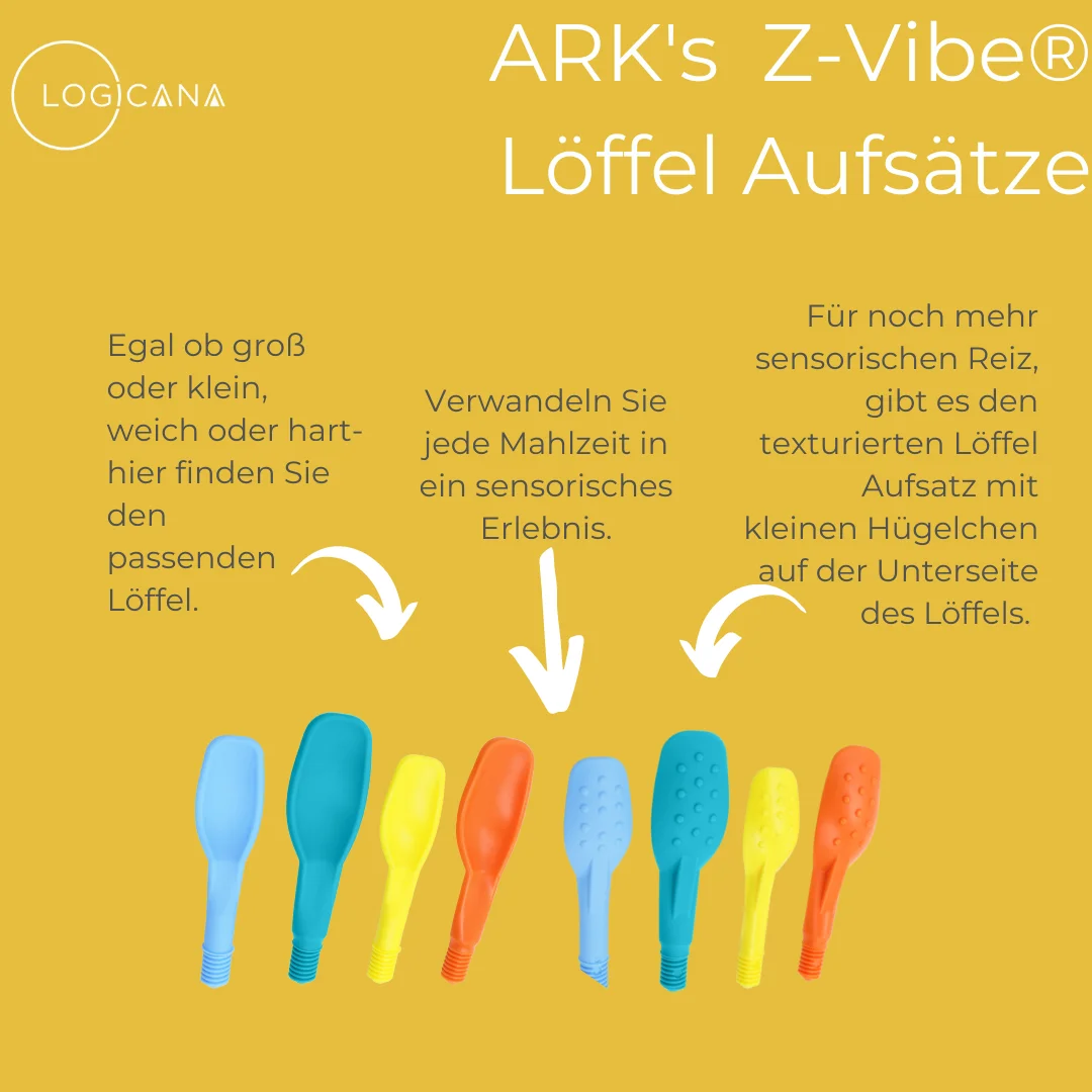 Logicana-Beschreibung der ARK´s Z-Vibe Löffelaufsätze