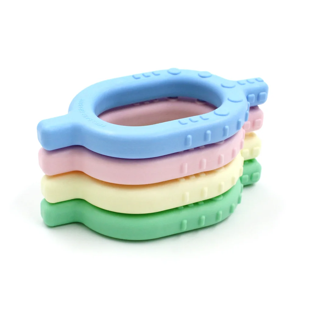 ARK Baby Grabber® – extra weiches Silikon-Kautool mit ergonomischer Form für Babys zur sicheren oralen Stimulation und Förderung der sensorischen Entwicklung ab 5 Monaten