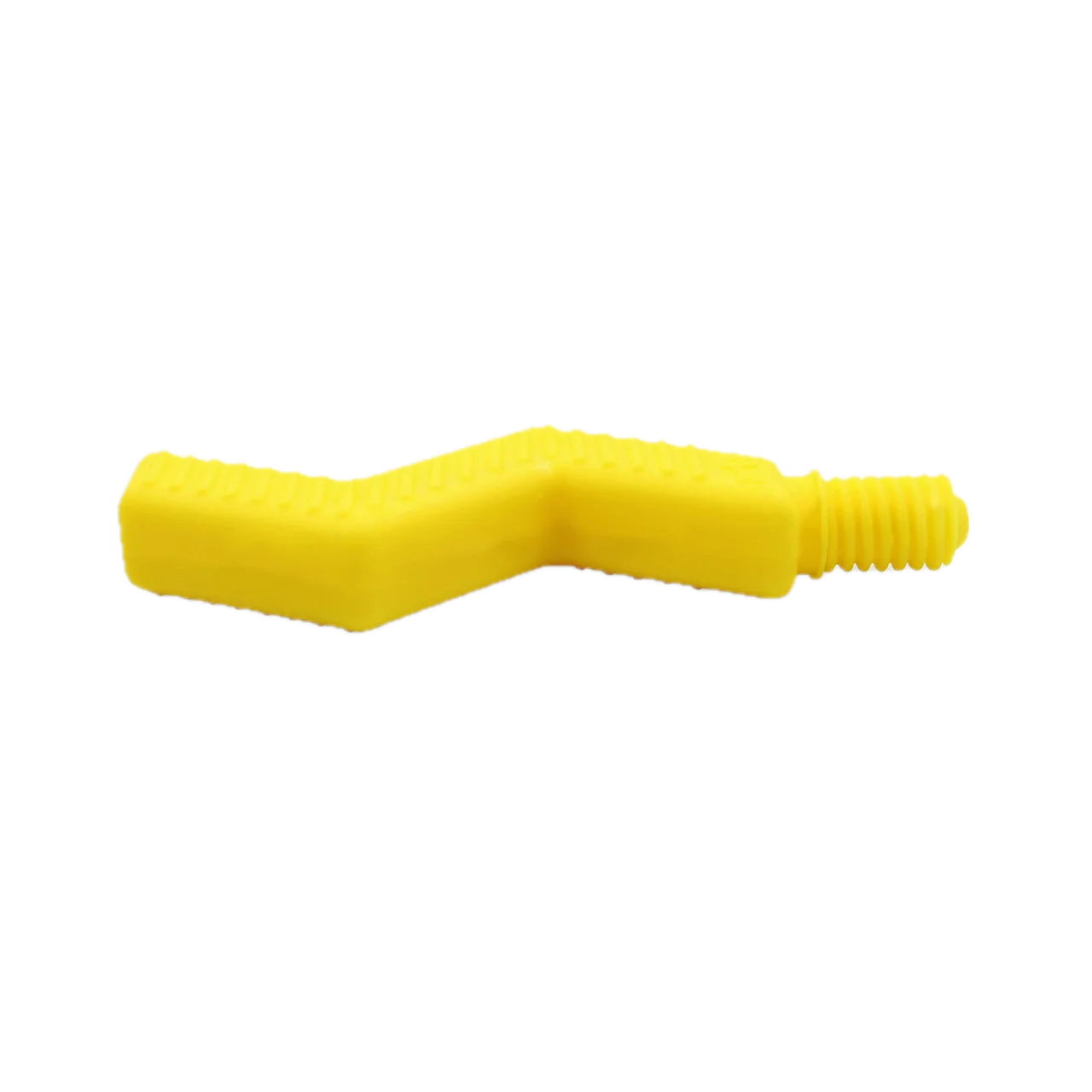 ARK Zig Zag Tip yellow textured chewing tip for Z-Vibe®