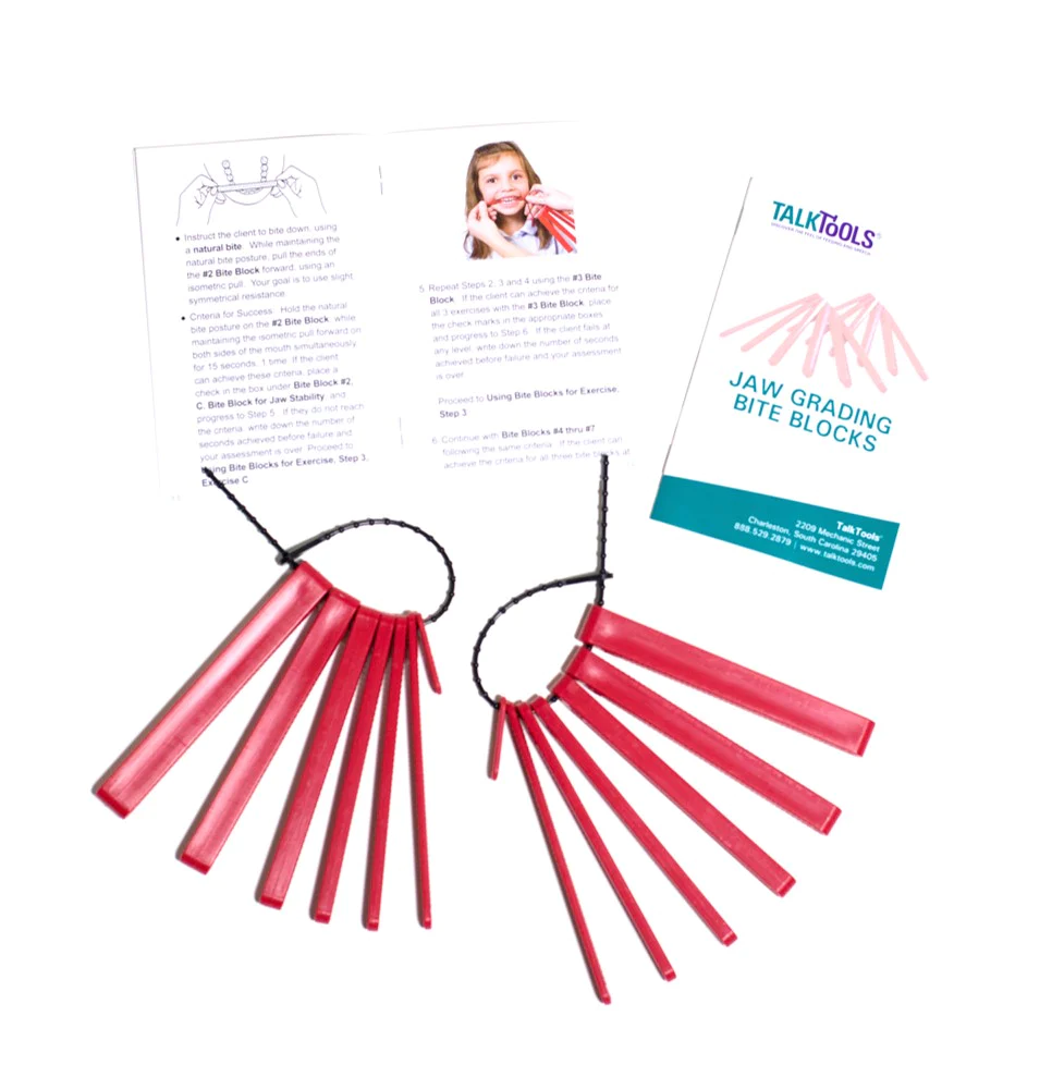 Logicana-bite blocks, jaw grading-jaw stability-jaw exercise- Logicana-Jaw Grading-Bite Blocks