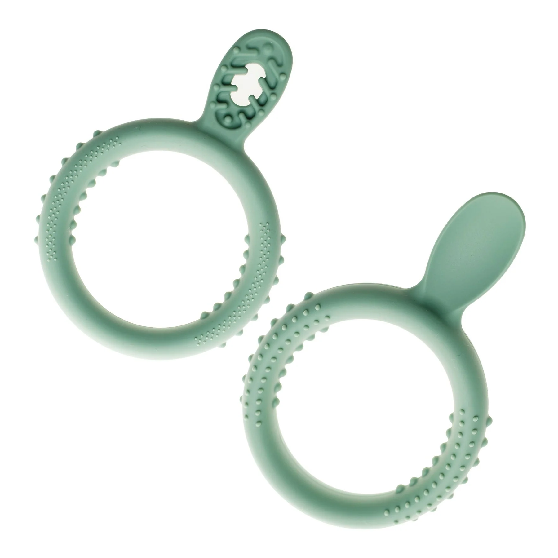 TalkTools® Itsy™ Rings Baby Löffelset mit strukturiertem und glattem Silikonlöffel für Baby-Led Feeding