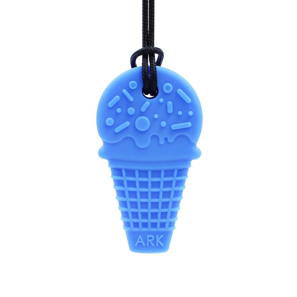 Logicana-ARK Ice Cream Halskette-Greifling Logicana-Greifling-Beissring-sensorischer Input-nägel beißen