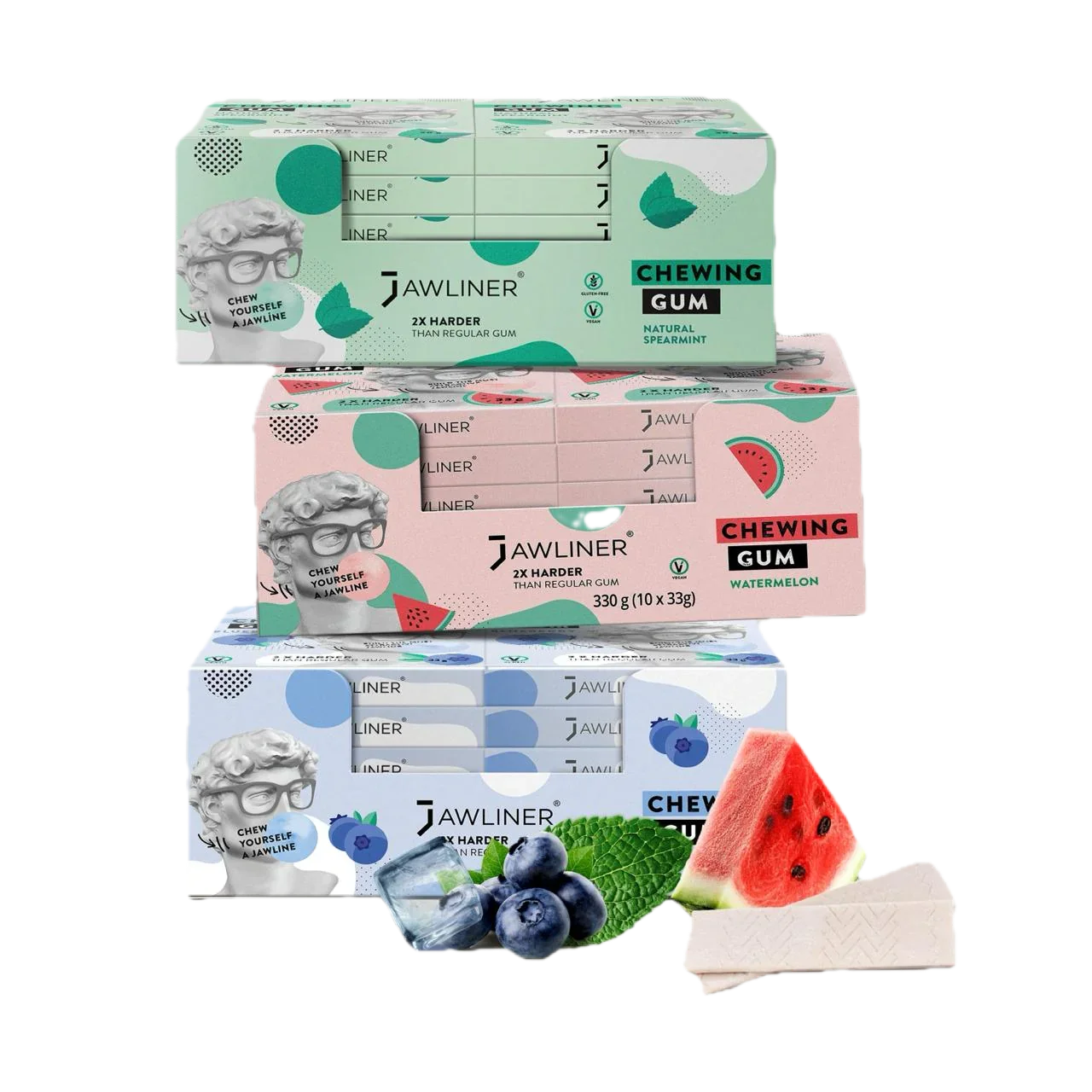 Jawliner® Chewing Gum medium Jawliner® Chewing Gum medium