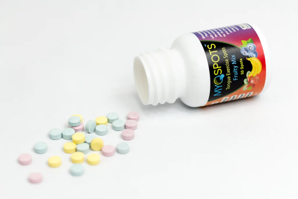 Logicana-Myospots-tongue elevation Logicana-Myospots-tongue exercise-optimal breathing-tongue elevation-tongue posture-nasal breathing