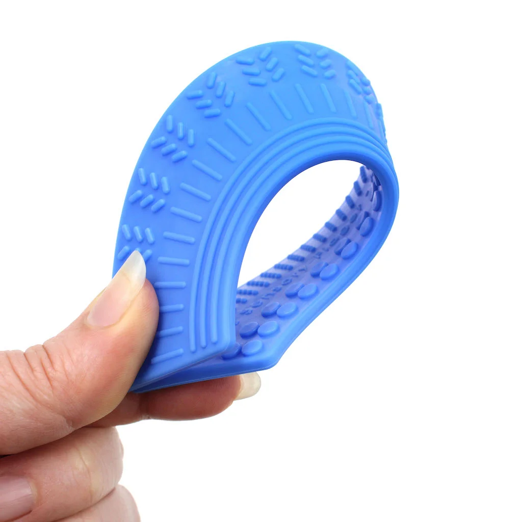 ARK Rainbow Fidget – bottom side featuring a different texture pattern