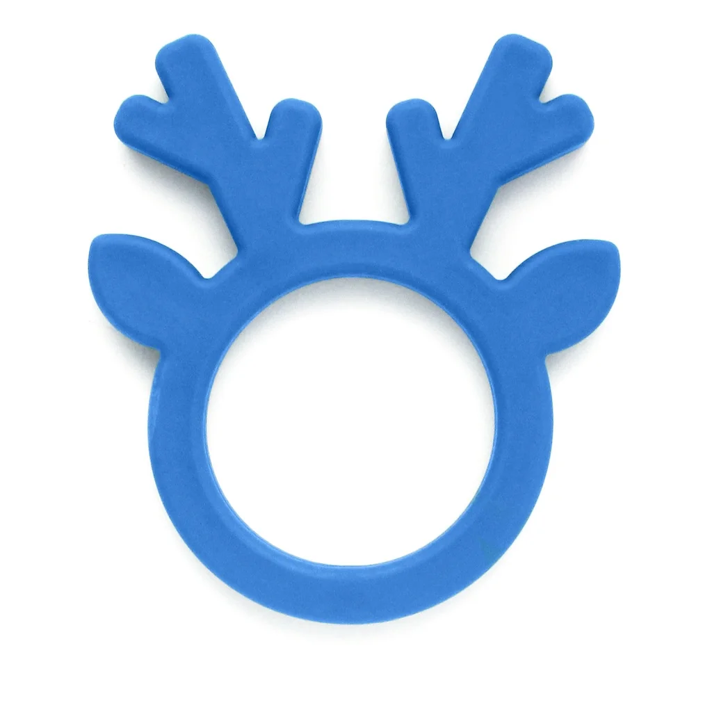 ARK Reindeer Chew – front view festive teething ring for babies & toddlers