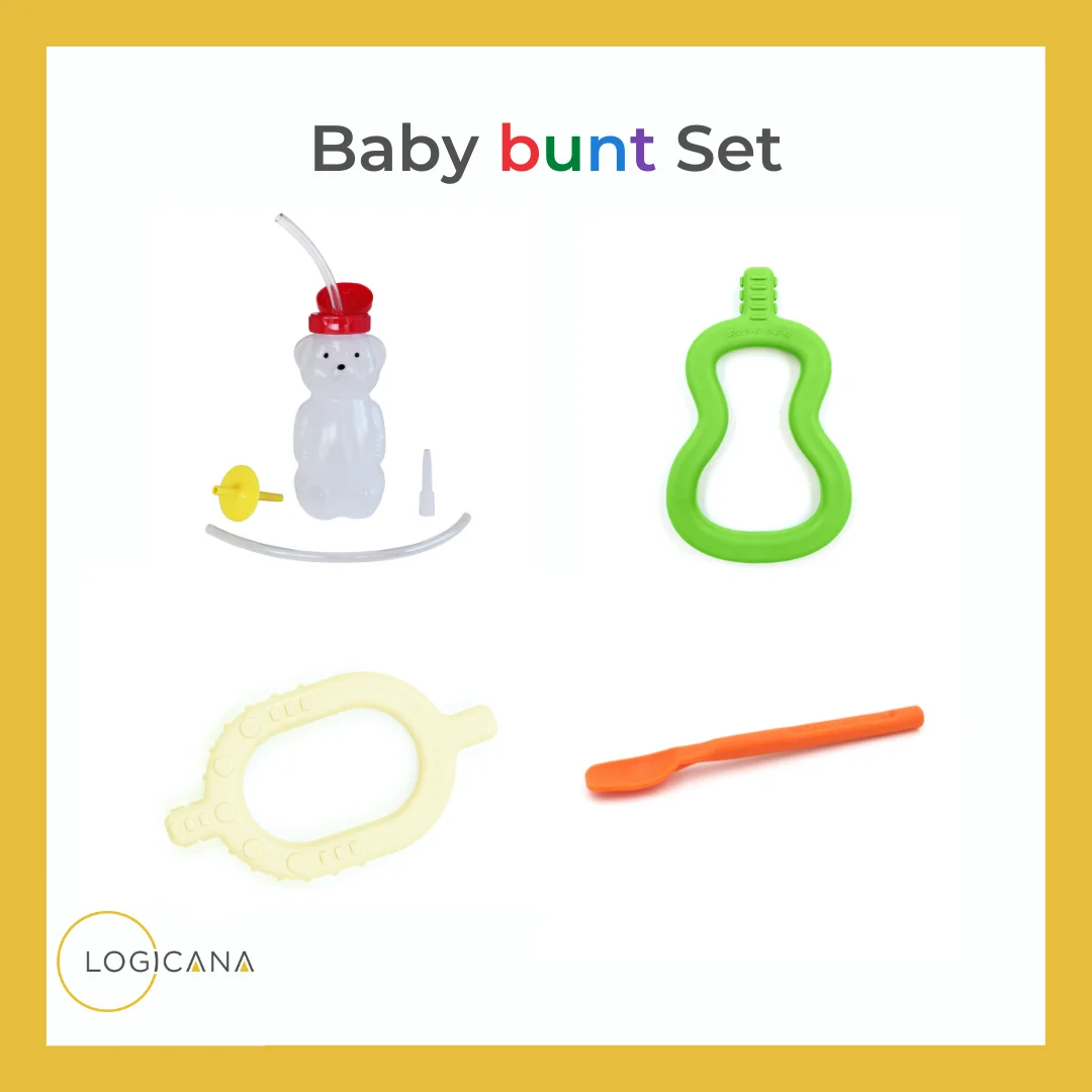Logicana-Baby Set-feeding kit- teething
