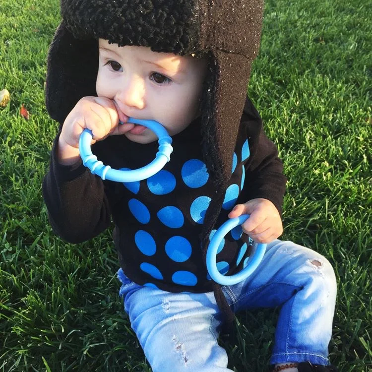 ARK Baby Beissring – foerdert orale Wahrnehmung & Muskelaufbau fuer Essen & Sprache