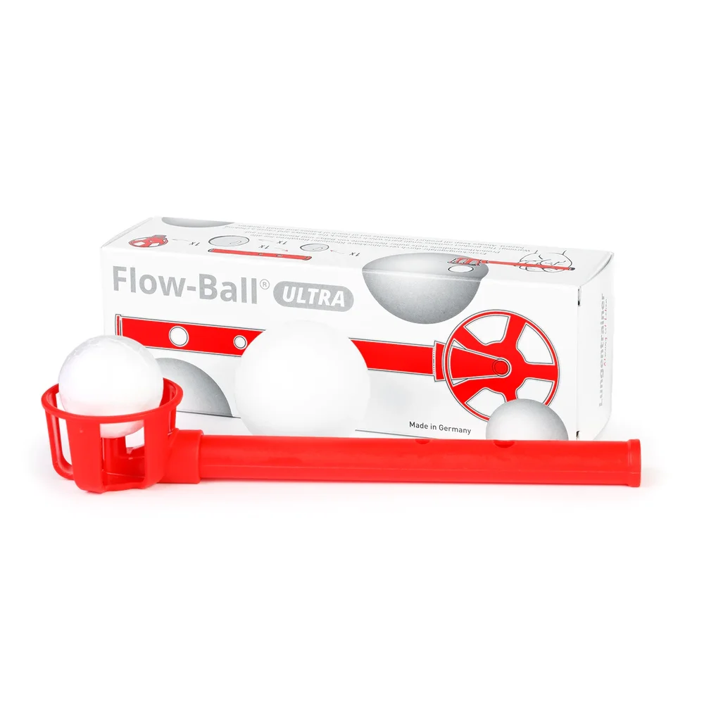 Flow-Ball ULTRA® Atemtrainer Rot