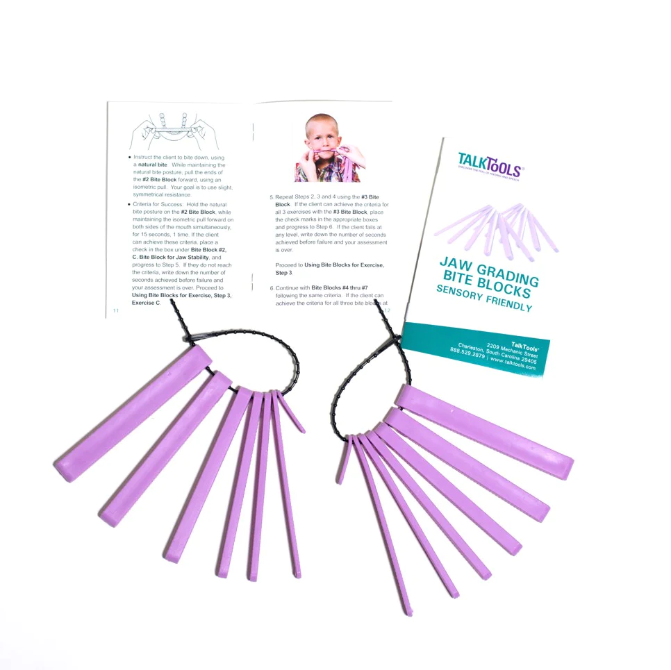 Logicana-bite blocks, jaw grading-jaw stability-jaw exercise- Logicana-Jaw Grading-Bite Blocks