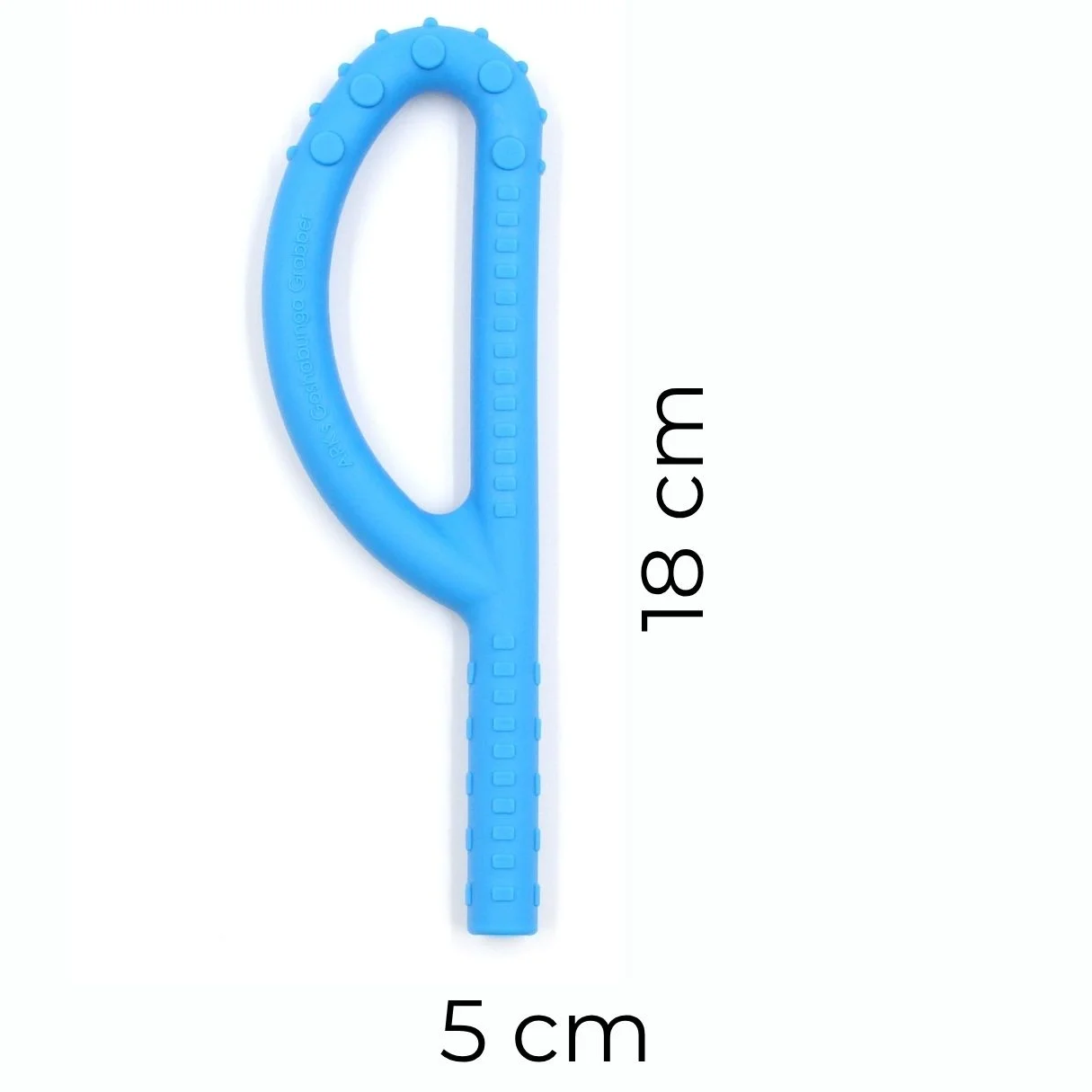 Logicana – ARK Goshabunga Grabber® P Tube Textured – 18 cm Chew Tool with Texture & Hollow Stem ARK Goshabunga Grabber® P Tube Textured – extra-large 18 cm chewy with textured surface and soft hollow stem for oral motor therapy and jaw strengthening