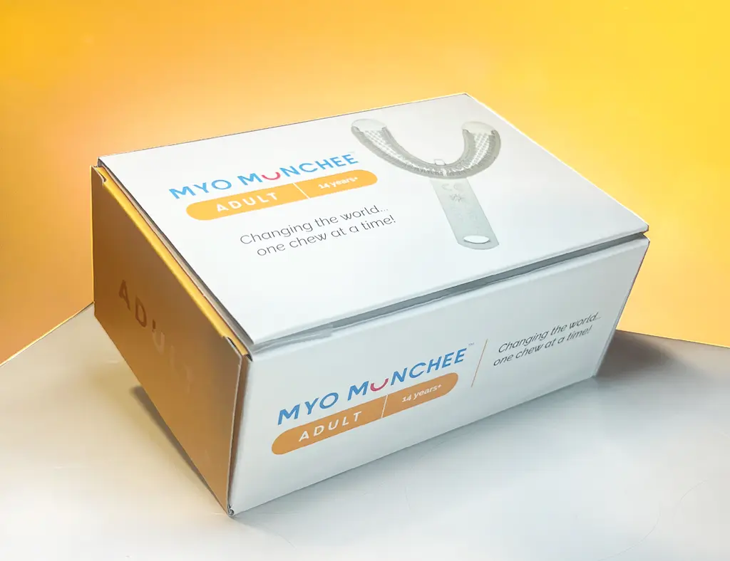 myomunchee erwachsen cmd haltemuskeln kieferorthopaedie myofunktionelle stoerung nachttraining zaehne knirschen bruxismus logopaedie