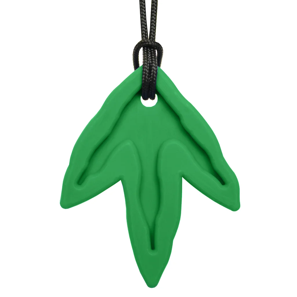 Logicana-ARK Dino Tracks™-Chew Necklace-chewelry-chew necklaces-necklace for chewing-sensory chew necklace