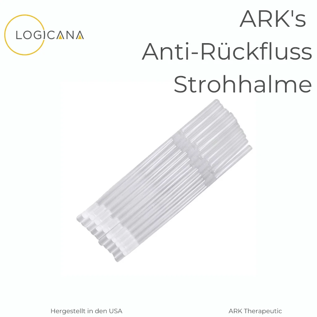 Logicana-ARK's Anti-Rückfluss Strohhalme erleichtern das Trinken