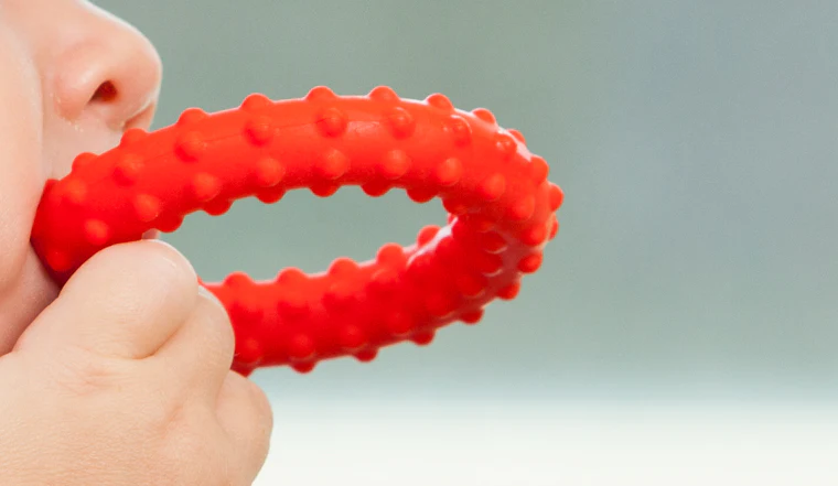 Chewy Tubes Baby Beißring Chewy Q Zahnungshilfe für orale Entwicklung