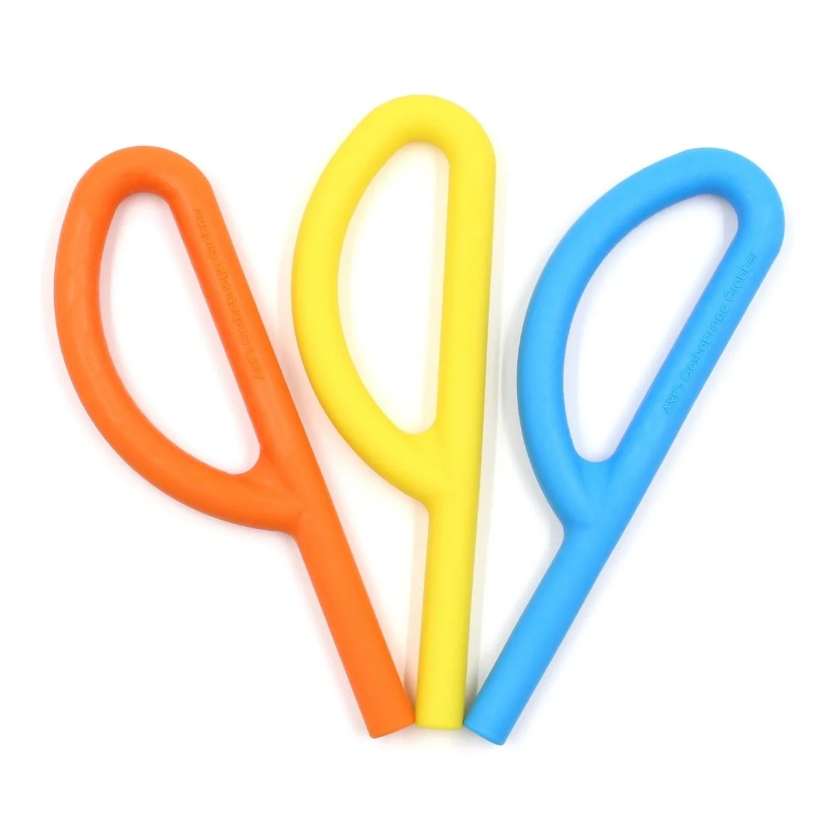 ARK Goshabunga Grabber® P Tube – texturierter, extragroßer Kau- und Beißtrainer mit weicher, hohler Verlängerung für sensorische Stimulation und orale Therapie